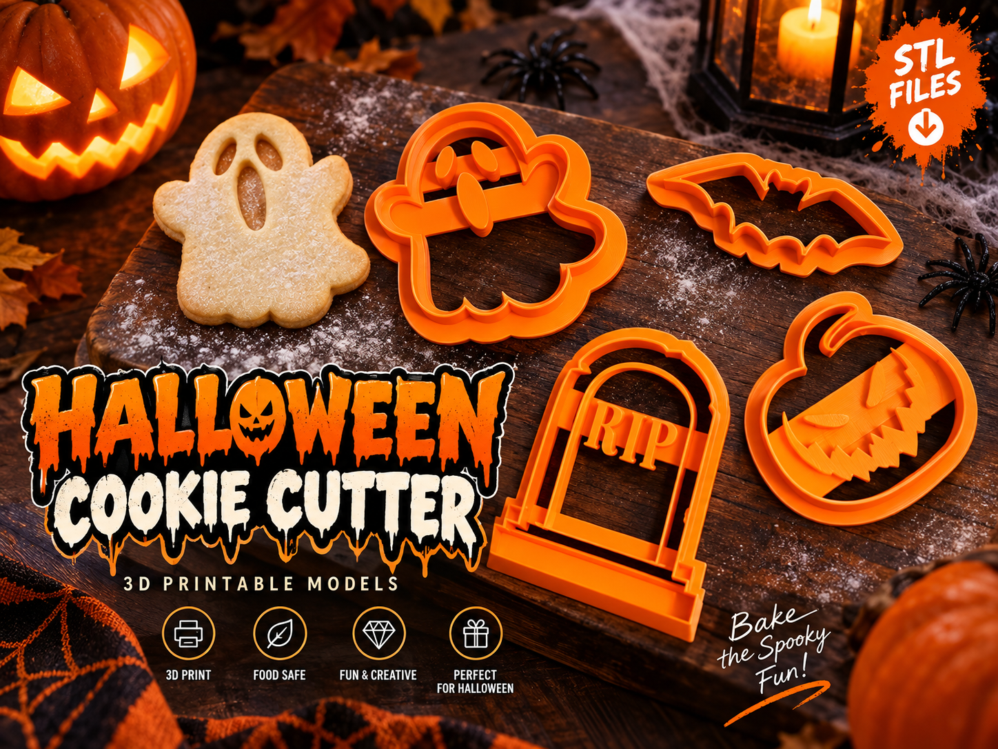 Halloween Cookie Cutter Set - 1