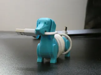 Sausage Dog Cable Holder