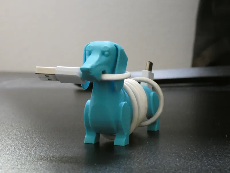Sausage Dog Cable Holder