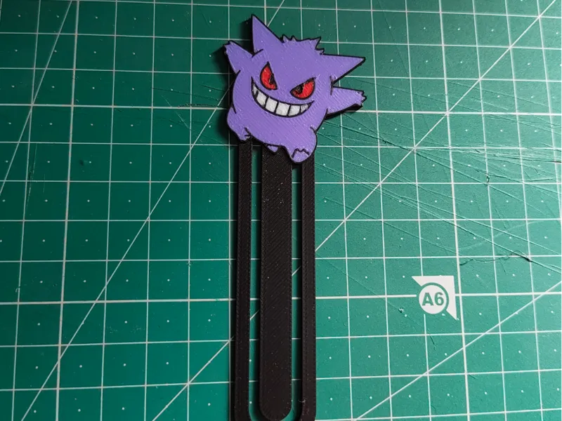 Pokemon Gengar Bookmark
