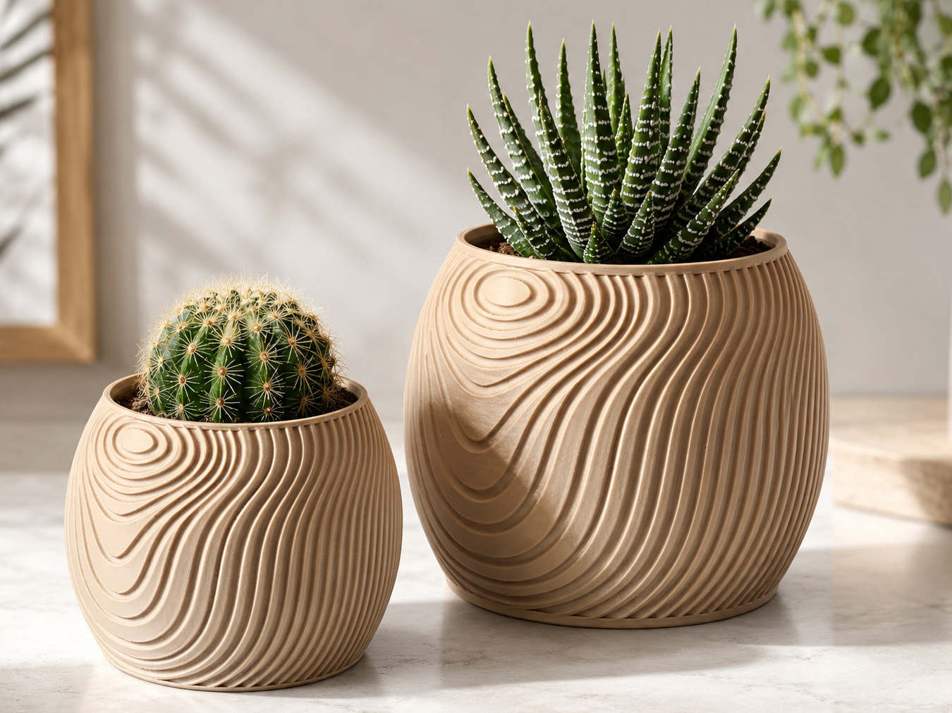 The Wooden Planter| 2 Versions | 75 & 100mm