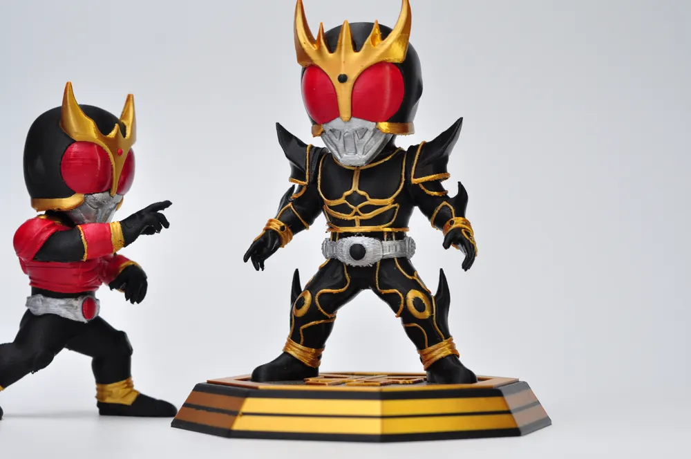 Chibi Kamen Rider Kuuga Ultimate Form Cub Figure - Free 3D Print Model ...