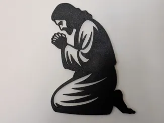 Praying Jesus Wall Art
