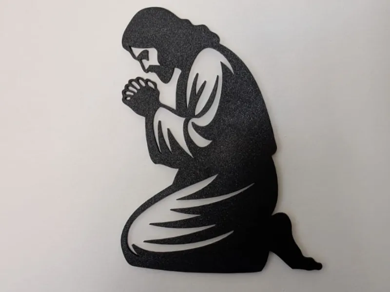 Praying Jesus Wall Art