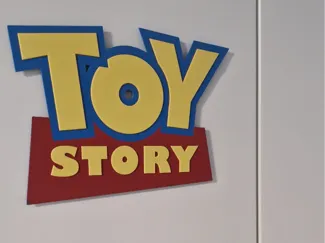 Toy Story Logo Hueforge
