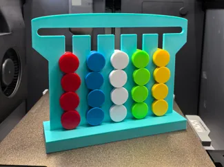 Color+Shape wo-sided Matching Puzzle Board Games