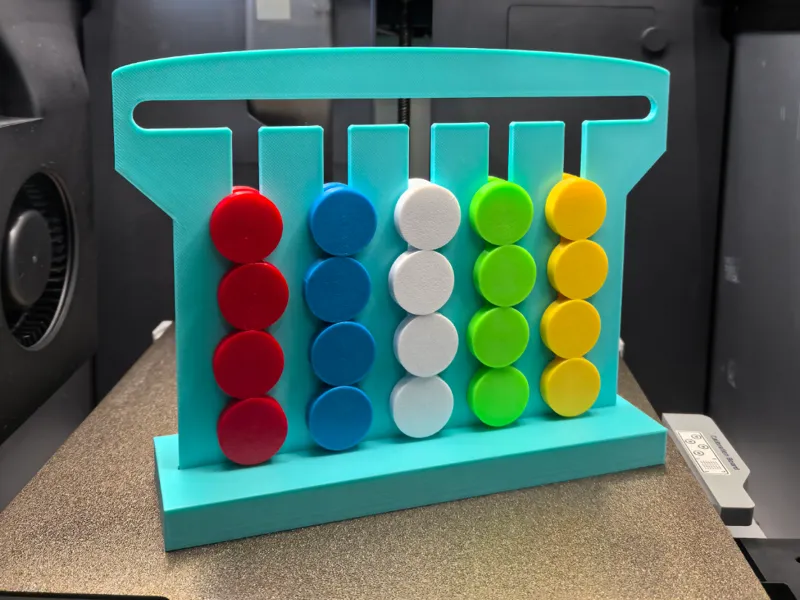 Color+Shape wo-sided Matching Puzzle Board Games 