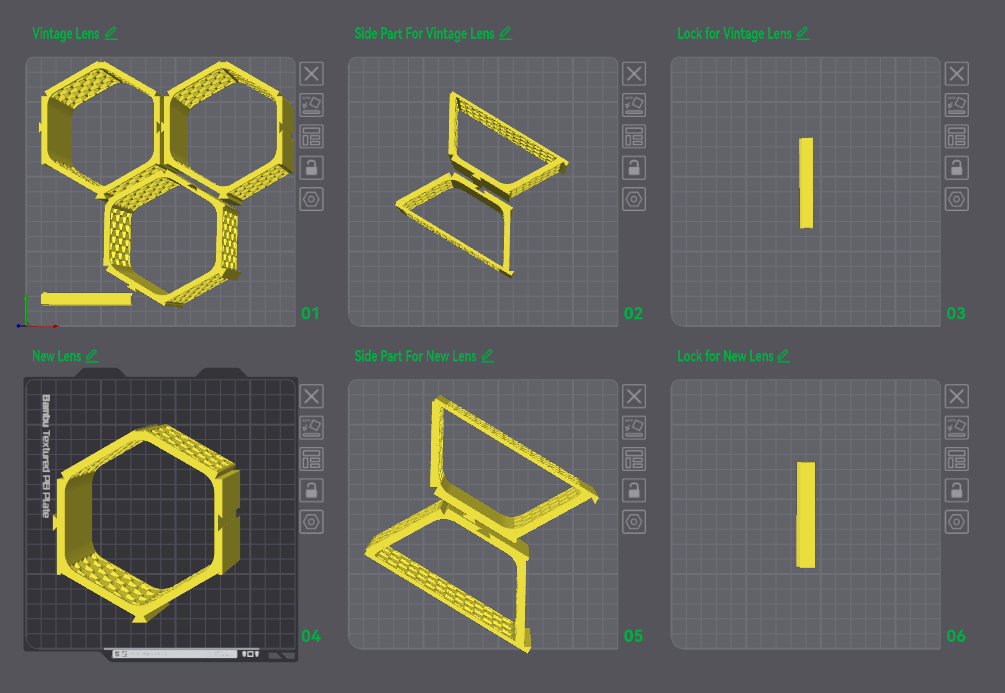 Miniatura 2 do modelo 3D 节约用料&无限拼接模块化展示架