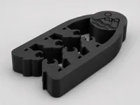 Large Island Fish Clip, 0.2mm, 2 walls, 15% infill