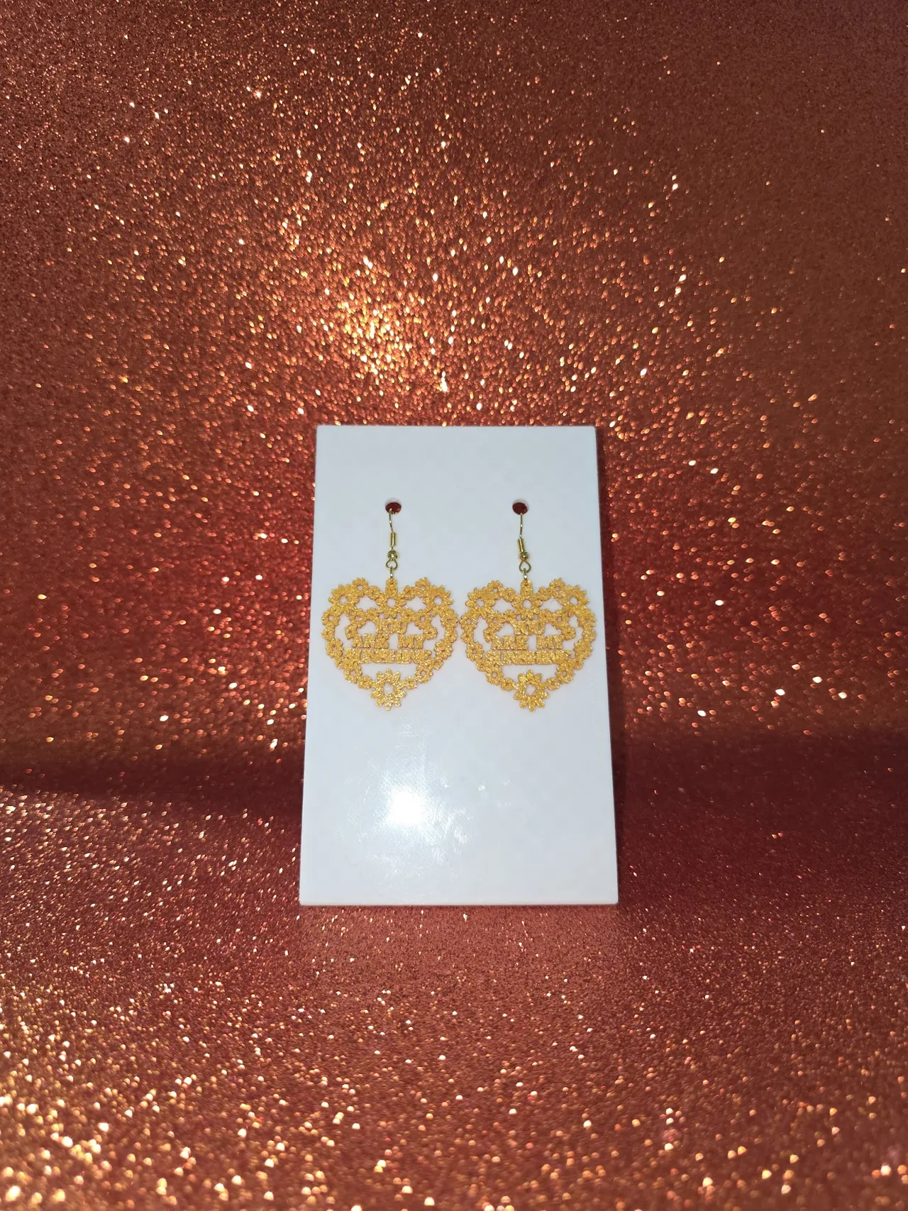 You are my sunshine earrings view 2