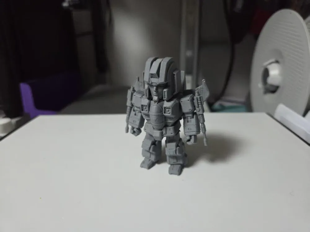 Transformers - Chibi Starscream - Free 3D Print Model - MakerWorld