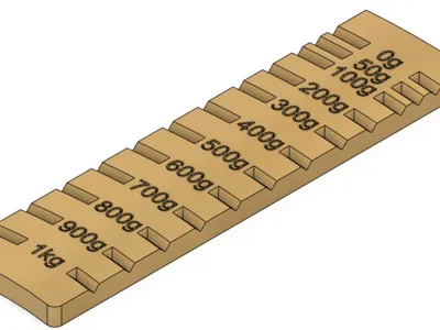 Filament Weight Measurement Tool