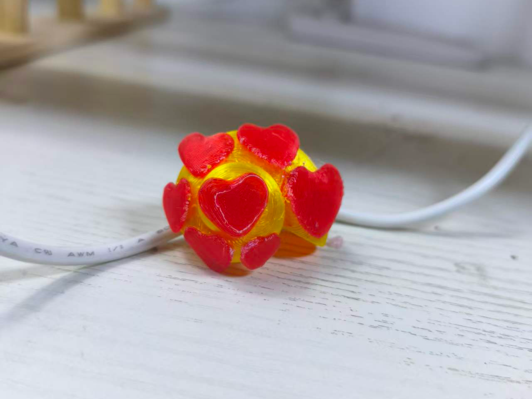 Miniatura 1 do modelo 3D 寄居蟹替换壳爱心壳