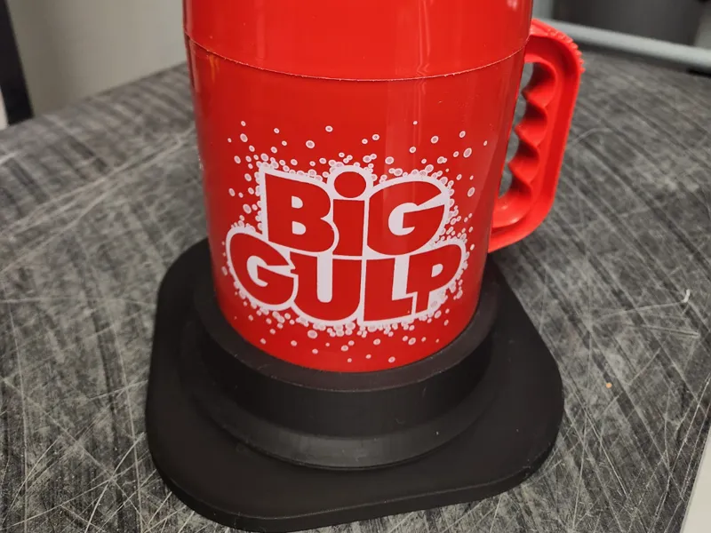 Big gulp cup holder