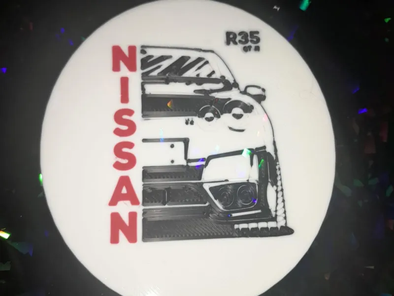 nissan skyline drink coasters