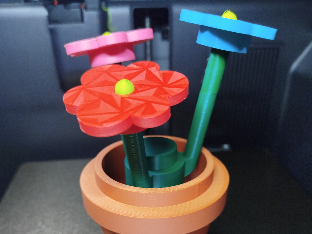 500% Blumentopf EFFEKT Flower Klemmbausteine Stein