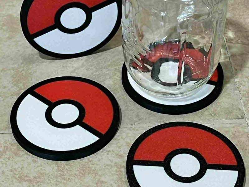 PokeBall Coasters