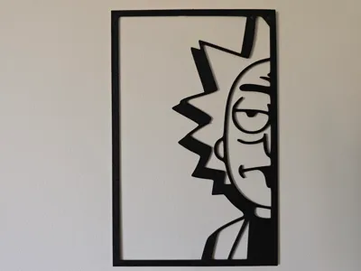 Rick y morty Wall art decor