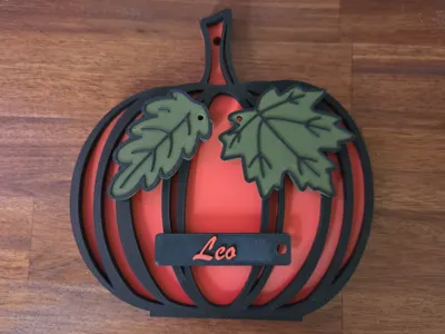 Combined Pumpkin with Name Tags for Non-AMS