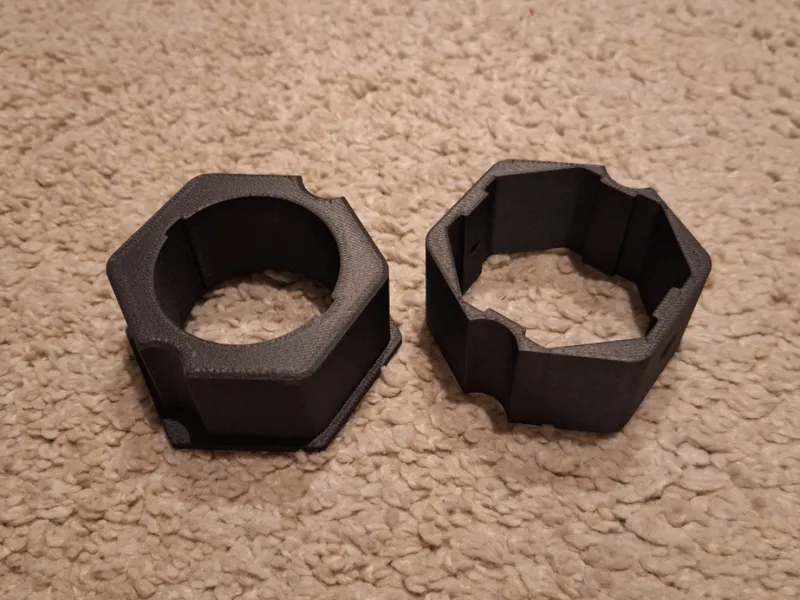Rolladenadapter von 8 Kant 60mm auf 6 Kant 70mm