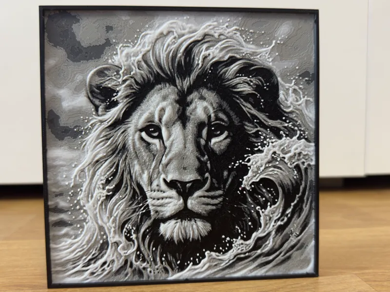 The Ocean King - High Detail Wall Art HueForge