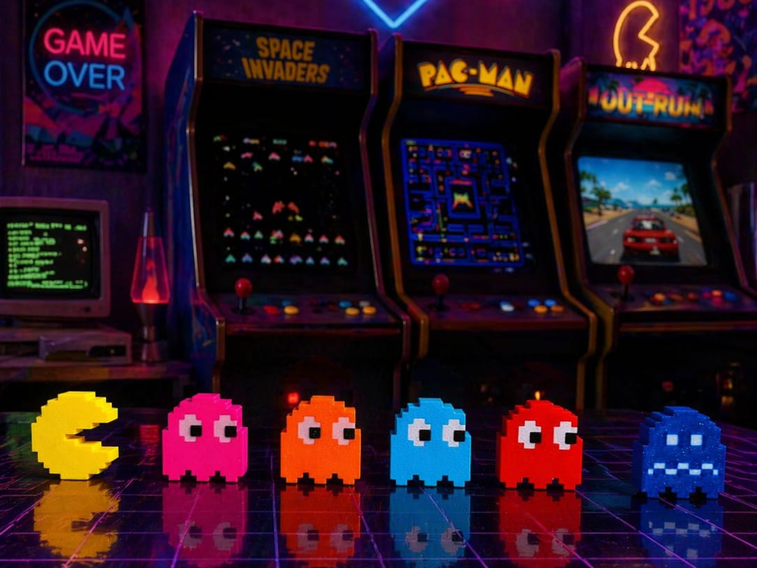 Pac-Man Multicolor (AMS) – Arcade Icon Set