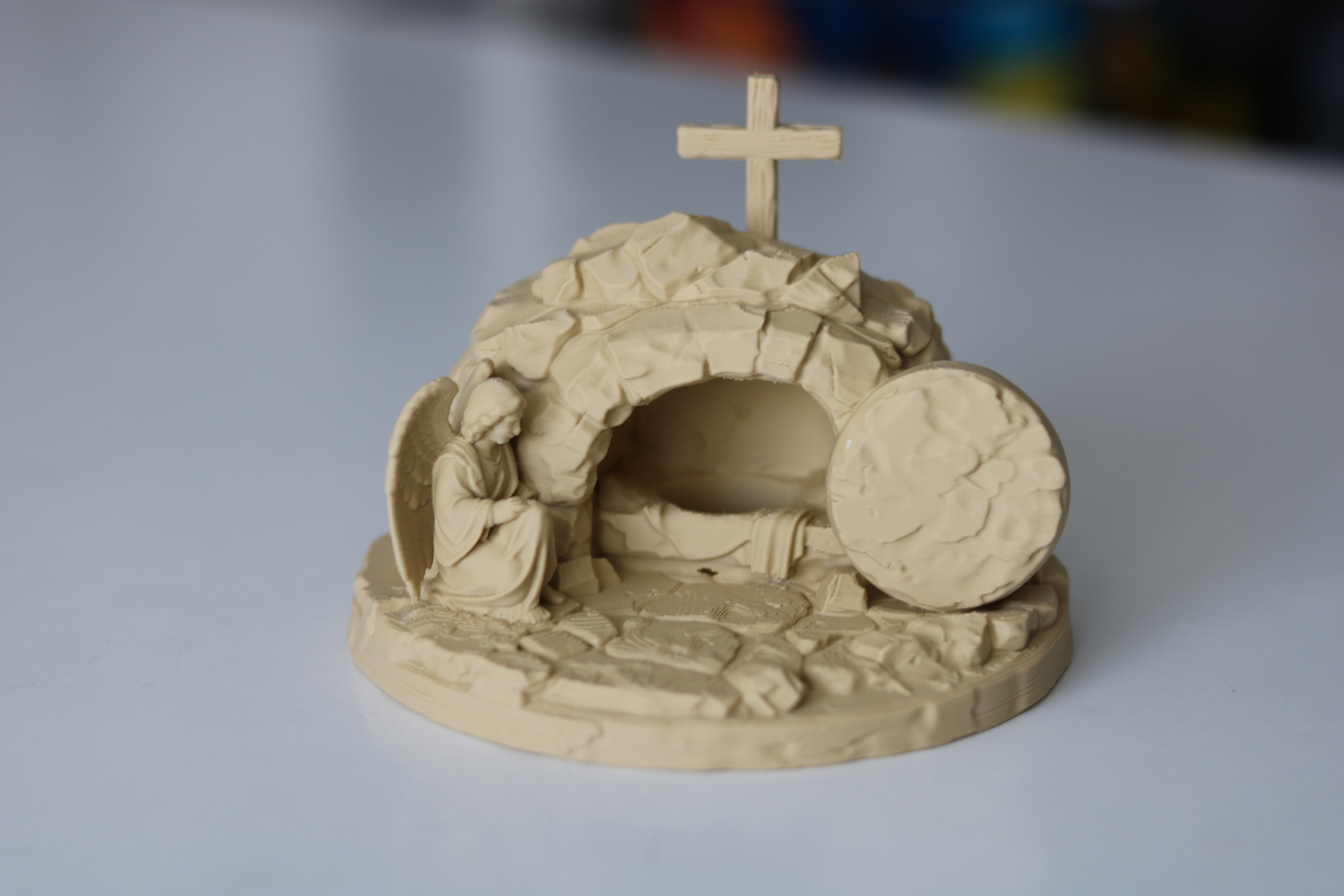 Miniatura 2 do modelo 3D He Is Risen - Tealight Holder