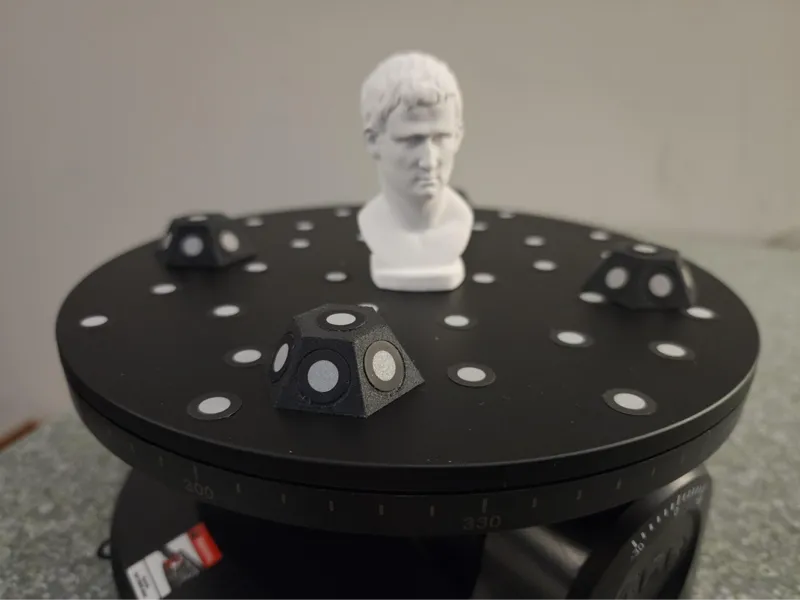 3D Scanner Artifact for RevoPoint Turntable
