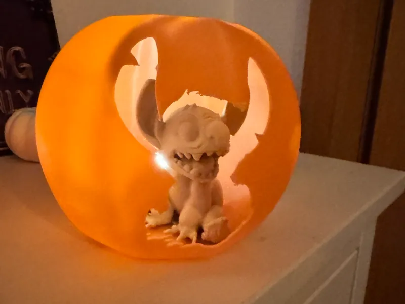 Stitch im Kürbis Pumkin Stitch