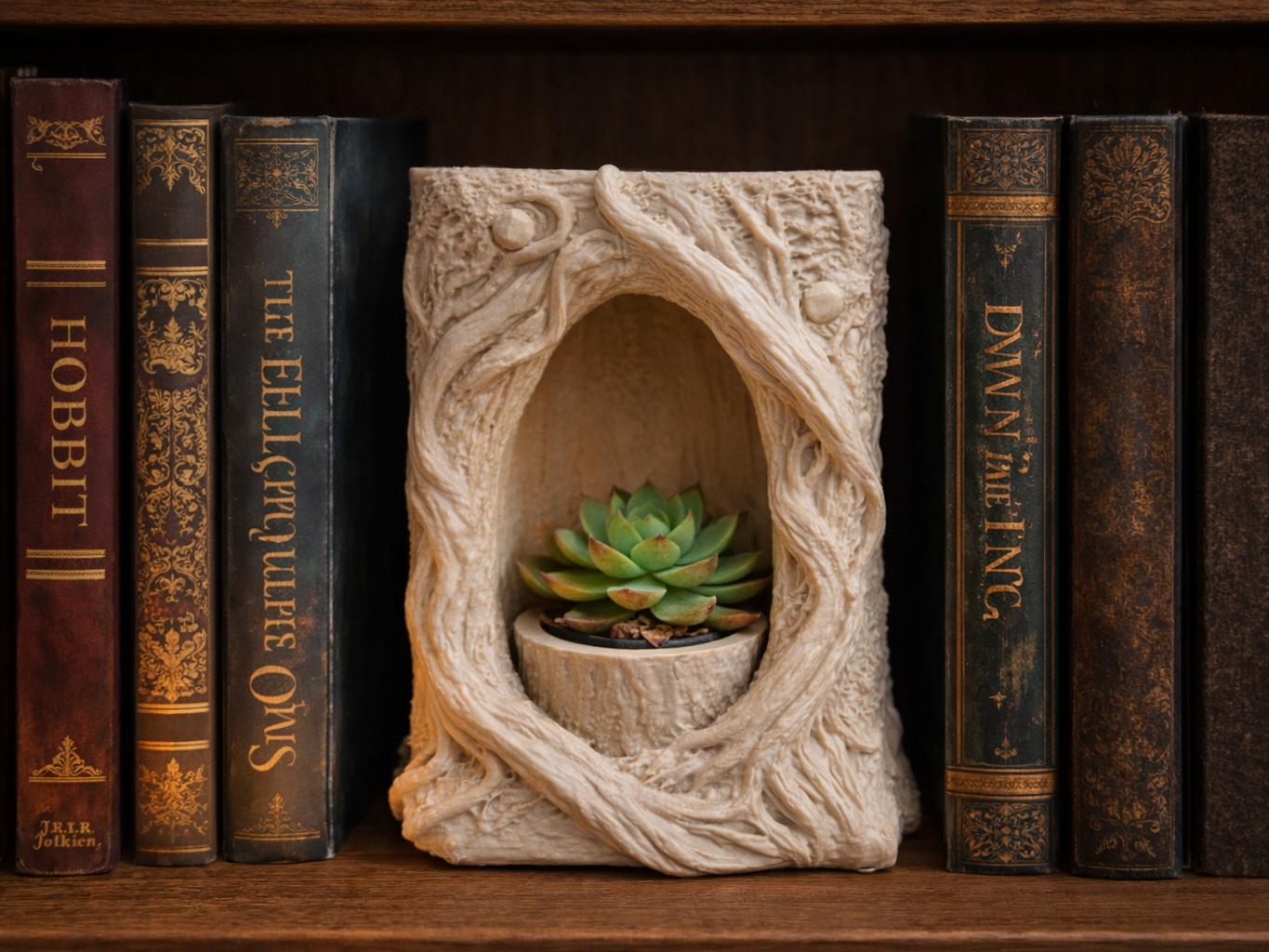 Roots of Lore | Enchanted Forest Book Nook