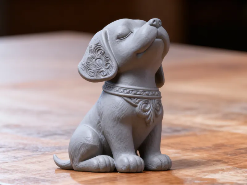 雕花傲娇萌犬