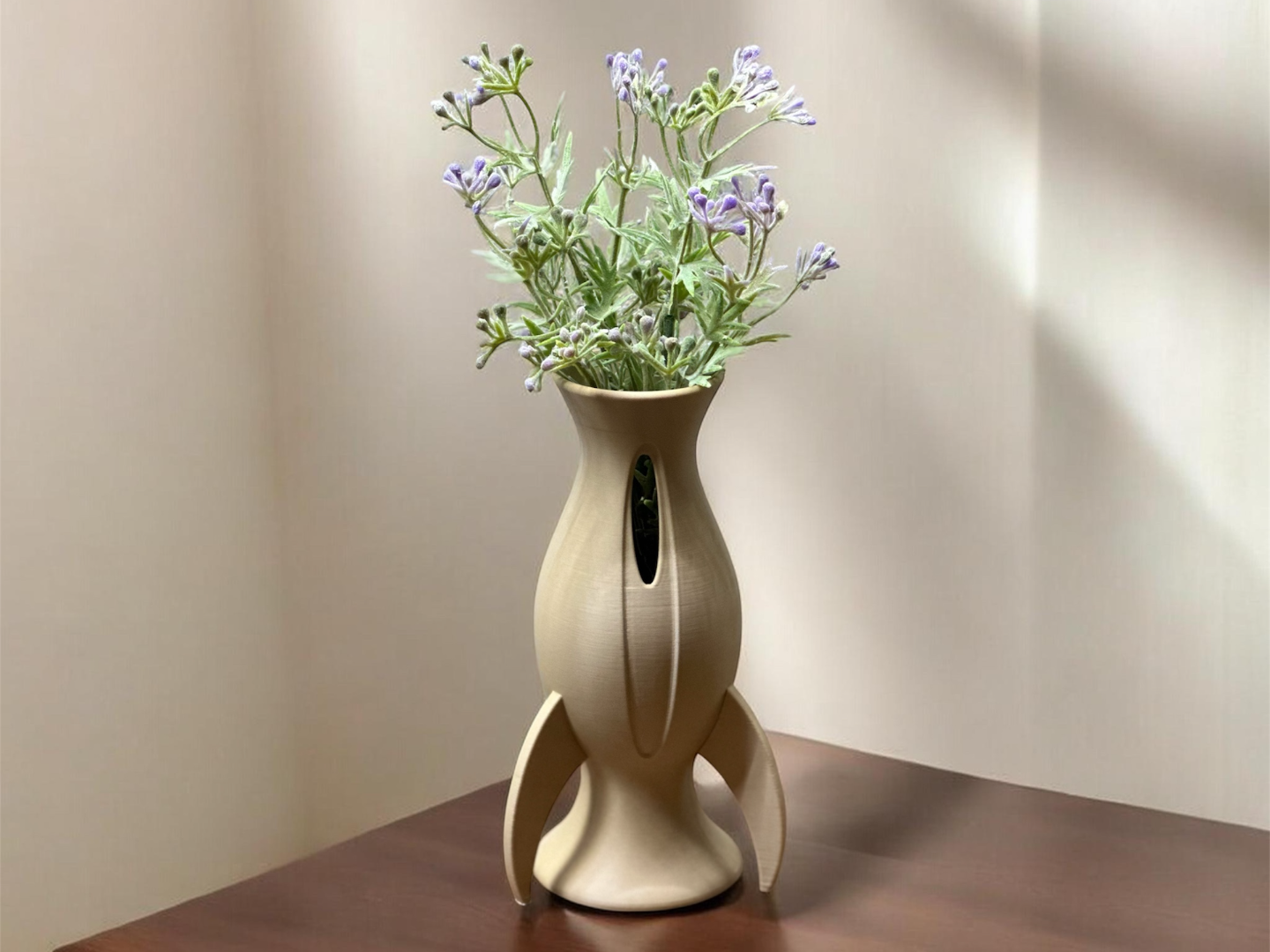 Atomic Age Rocket Vase