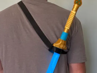 Universal Sword Holster - Modular Back or Belt