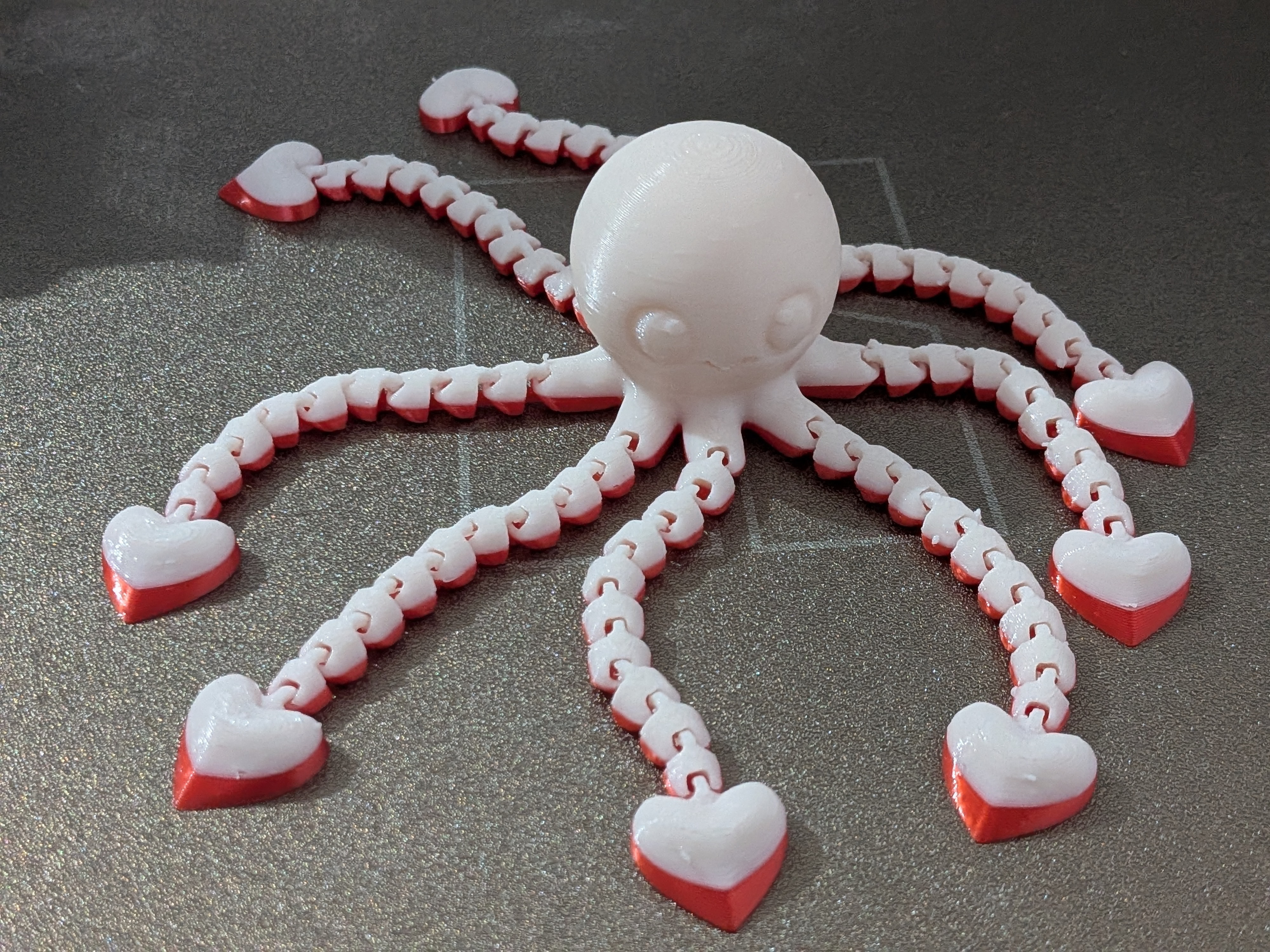 Miniatura 3 do modelo 3D Cute Octopus Articulated