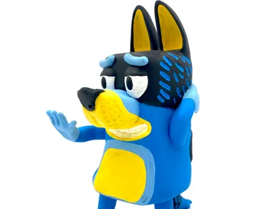 Bluey's Dad Bandit Heeler and His Adorable Canine Companion