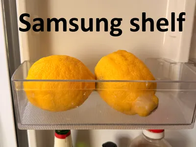 KL7316A98 - Samsung refrigerator door shelf / bin