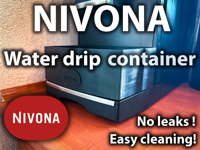 NIVONA Water drip container / easy cleaning
