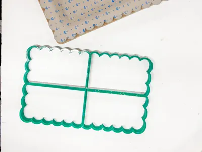 Rectangle Cutter for GR Pottery Forms Slumpie Tray