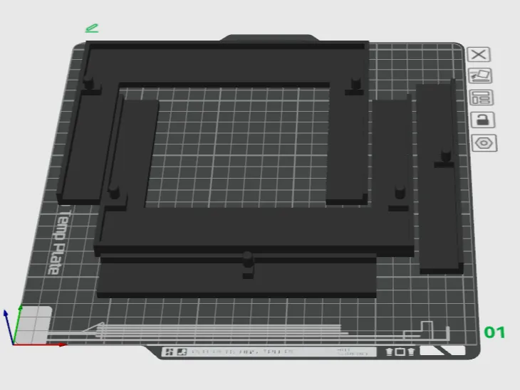PC Front Panel for AEROCOOL Cyclon Case