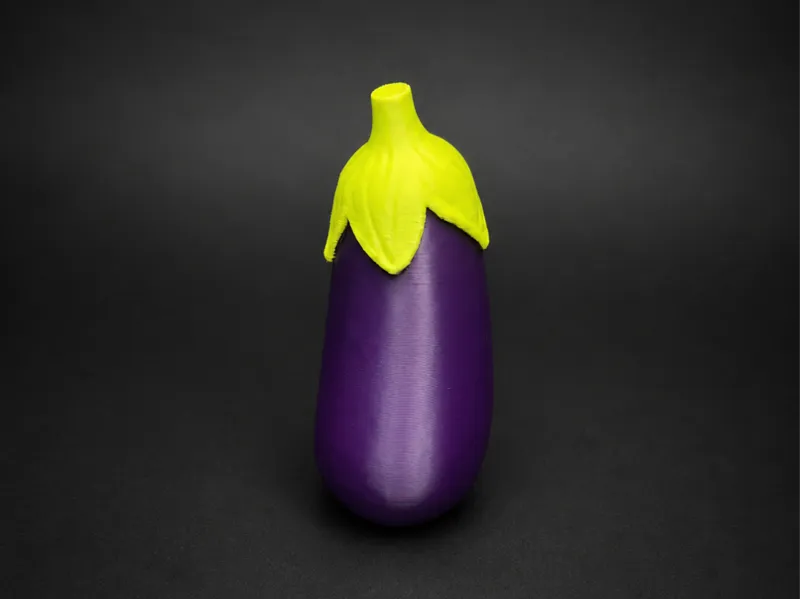 Aubergine für Spielzeug Kaufladen - Deko Aubergine