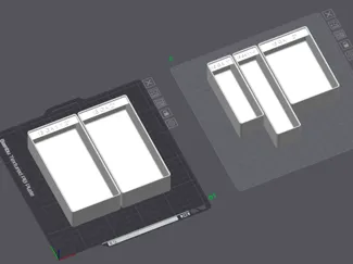 Gridfinity Brad Nail Storage Bins