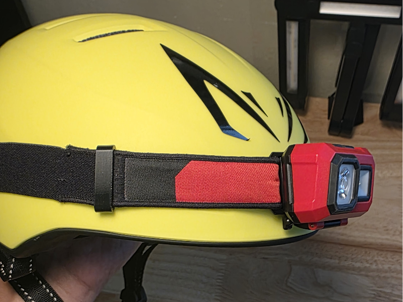 Headlamp Strap Clip for Helmet