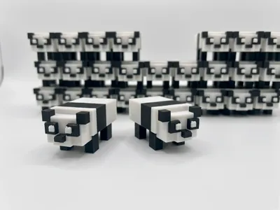 Cute Minecraft Panda