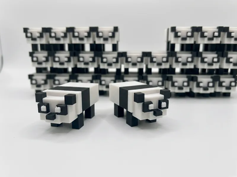 Cute Minecraft Panda