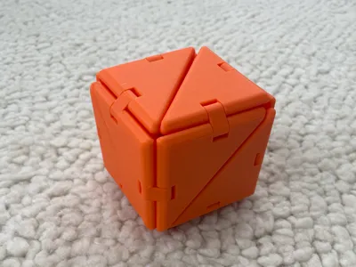 TransformaCube - 3d Printed Shashibo Cube