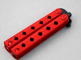 Training Butterfly Knife(1 Piece Print, No Squeak)