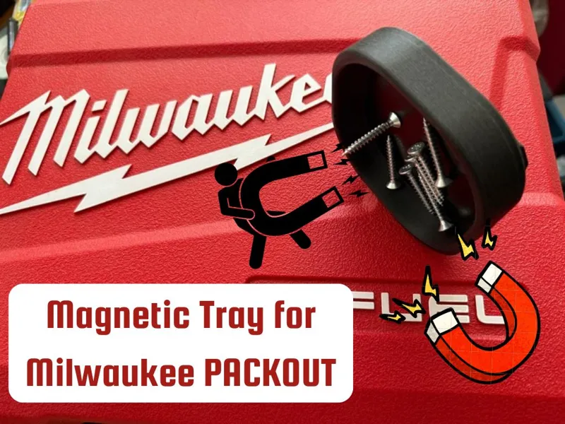 Magnetic Tray for Milwaukee PACKOUT