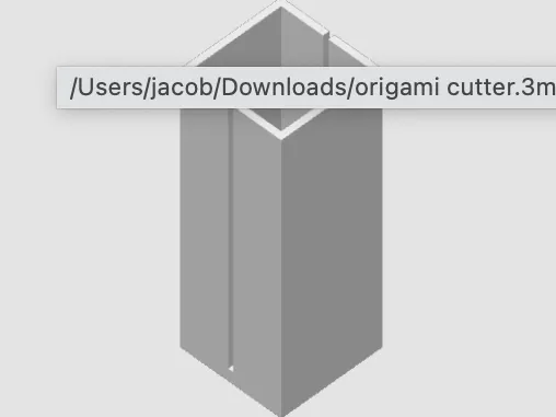 origami/paper cutter