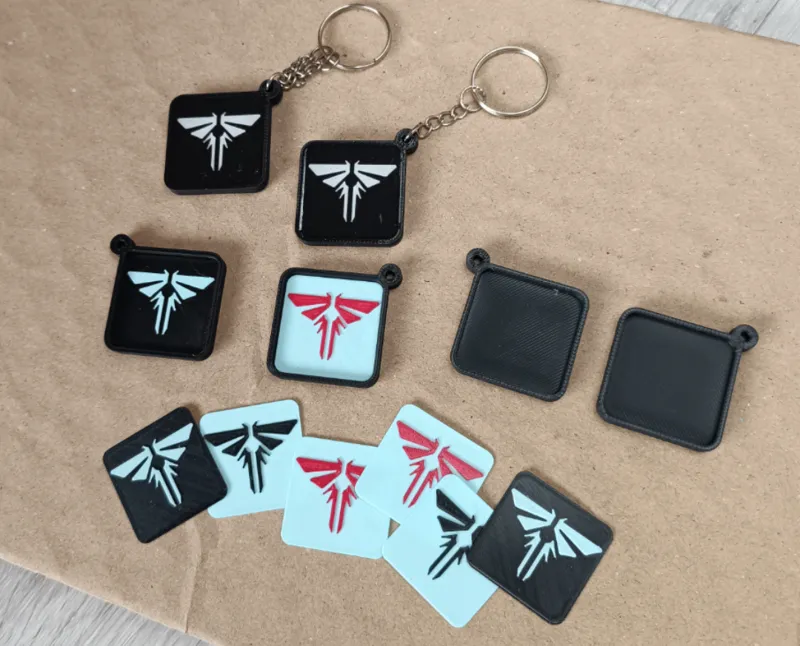Firefly keychain / bag pendant - Last of Us - TLOU