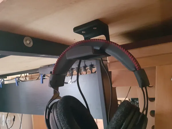 Support/crochet pour casque audio